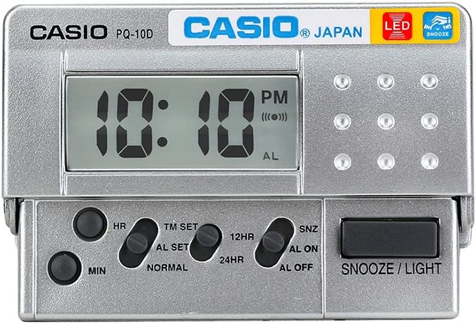 Reloj de Mesa - CASIO PQ-10D-8RDF