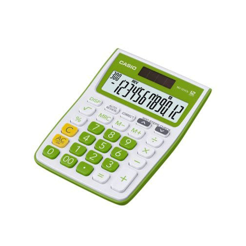 Calculadora - CASIO   MJ-12VCB-GN-S-D