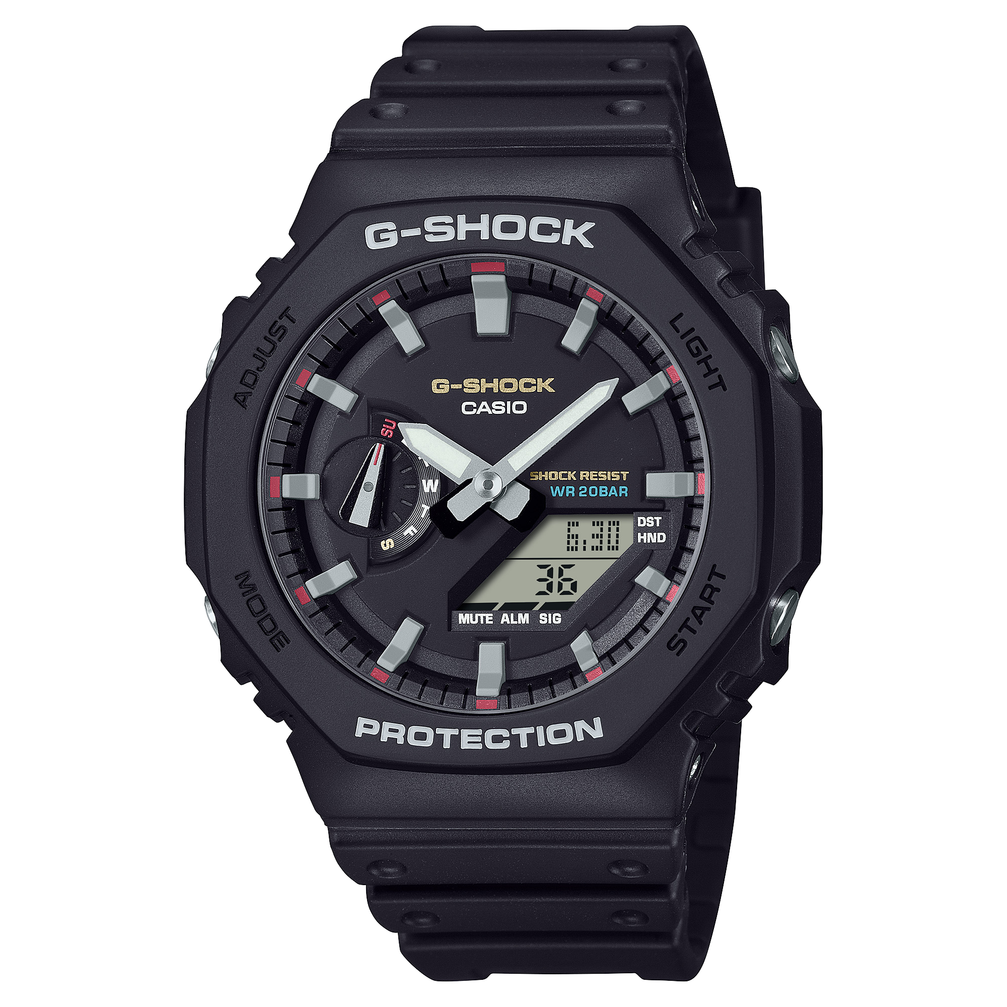 Ga 2100 Reloj Casio Negro Deportivo Reloj Casio G-Shock GA-2100