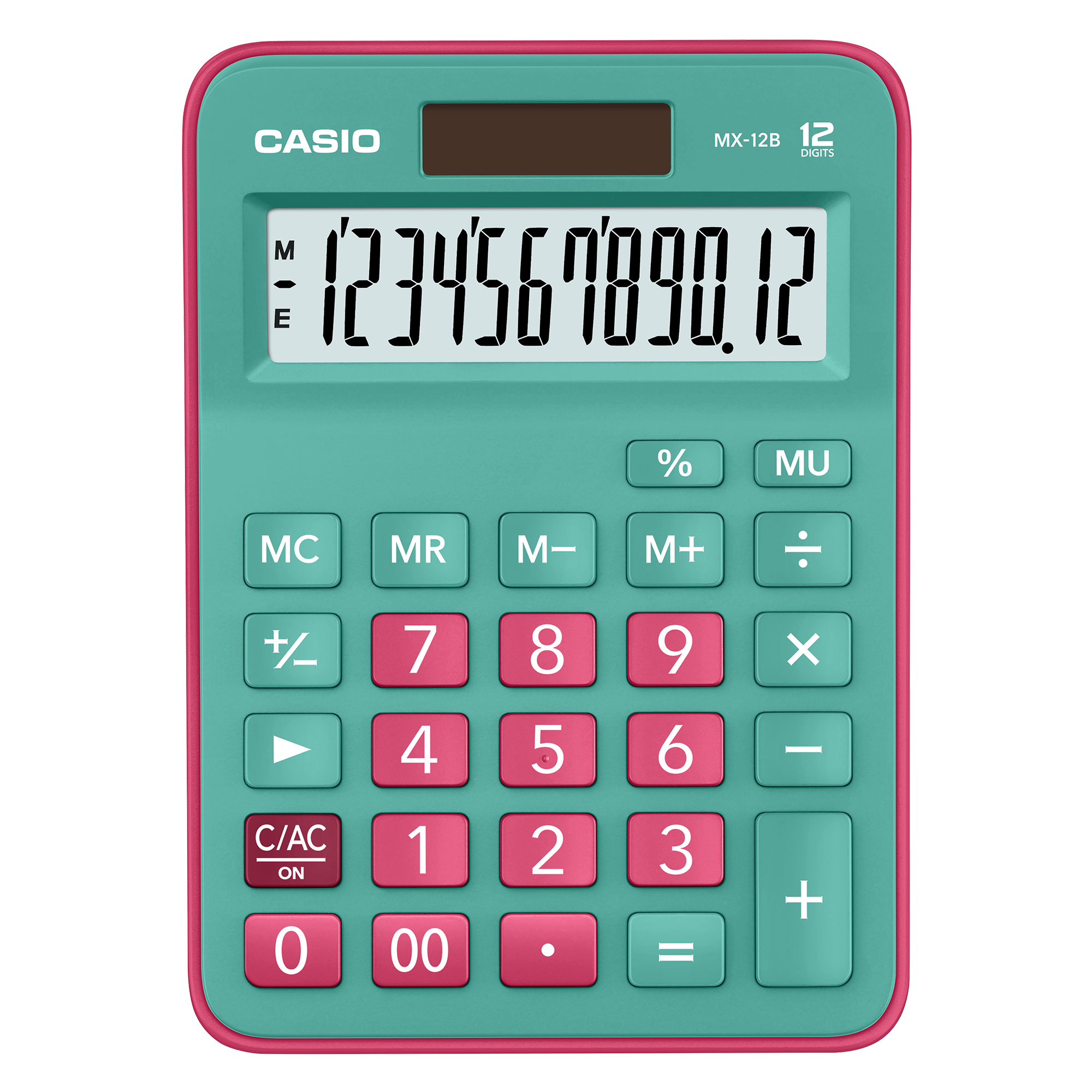 Calculadora Mini de Escritorio - CASIO MX-12B-GNRD