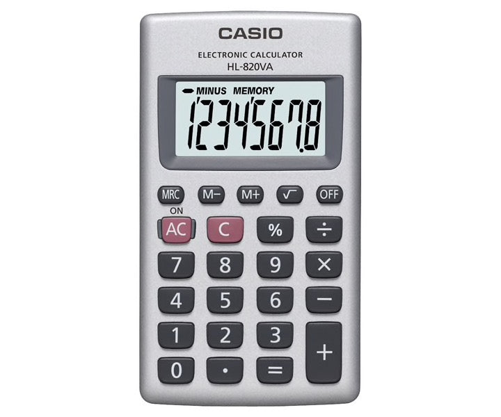Calculadora Portátil - CASIO HL-820VA-W-DH