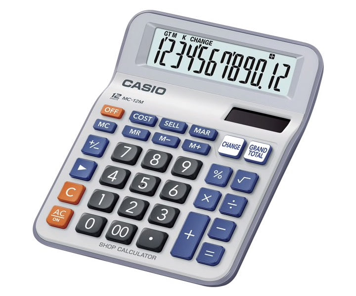 Calculadora Mini de Escritorio - CASIO MC-12M