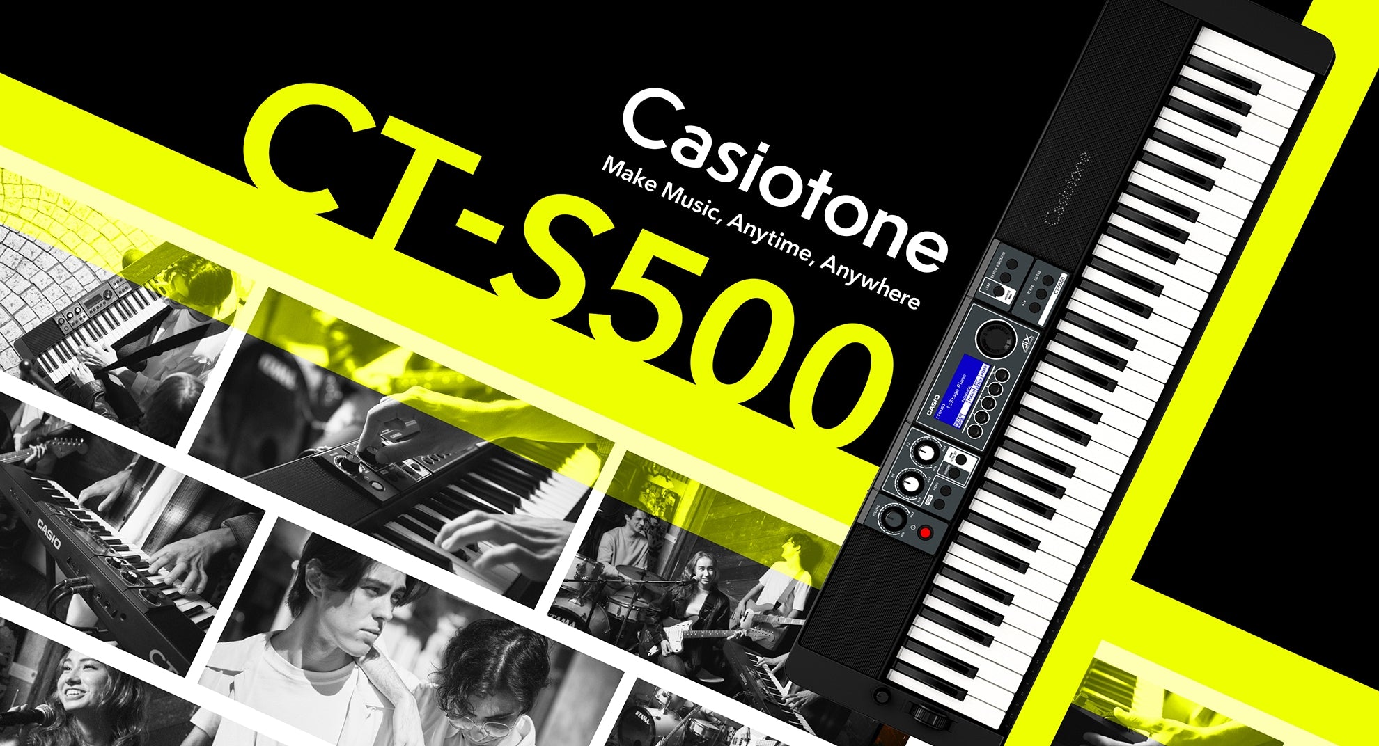 Teclado Digital - CASIO Casiotone CT-S500