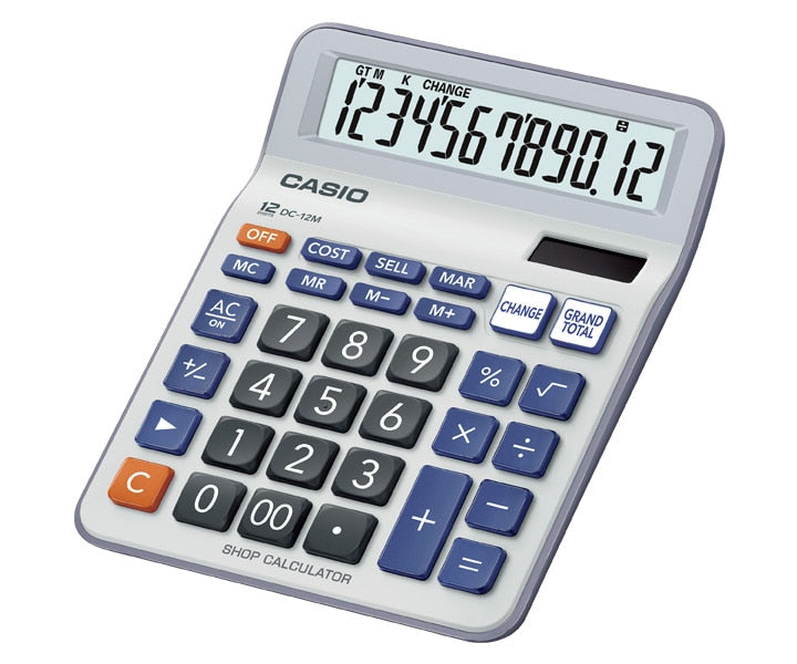 Calculadora de Escritorio - CASIO DC-12M