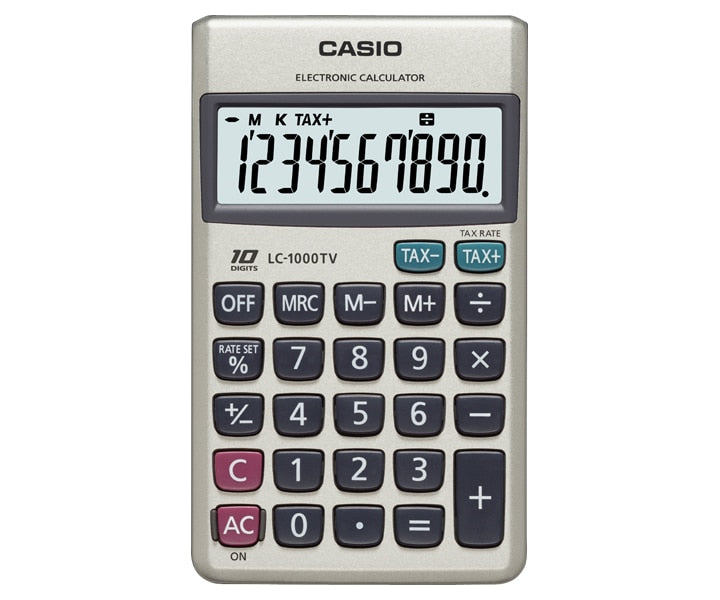 Calculadora Portátil CASIO LC-1000TV