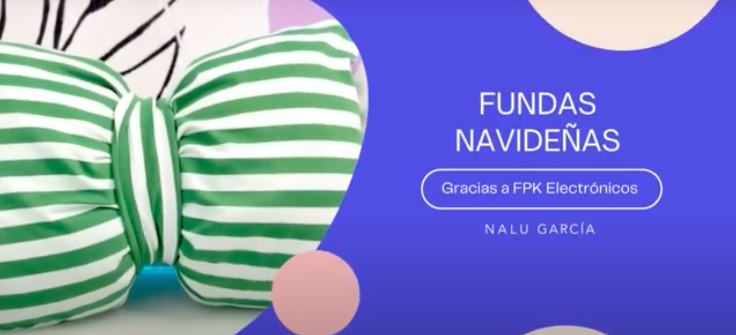 Funda para Cojines de Navidad