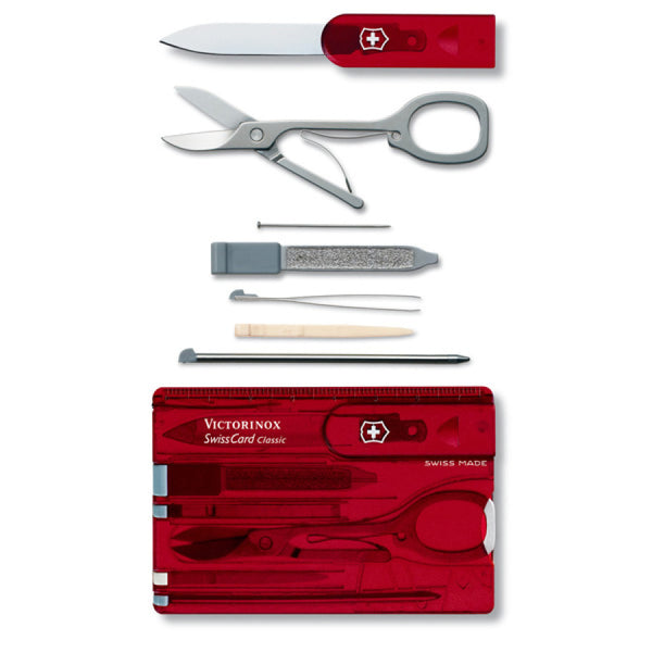 Victorinox SwissCard Classic - Red