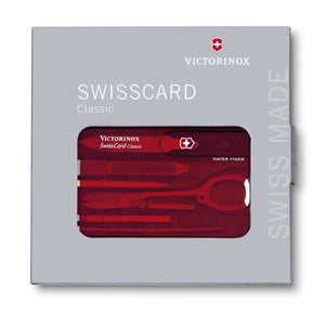 Victorinox SwissCard Classic - Red