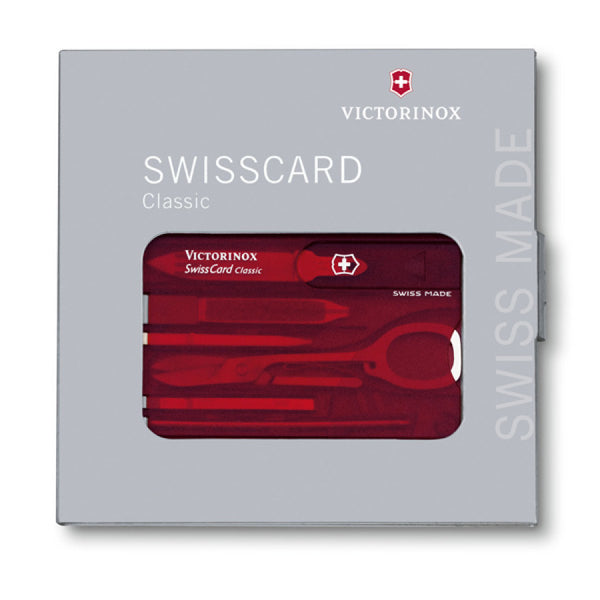 Victorinox SwissCard Classic - Red