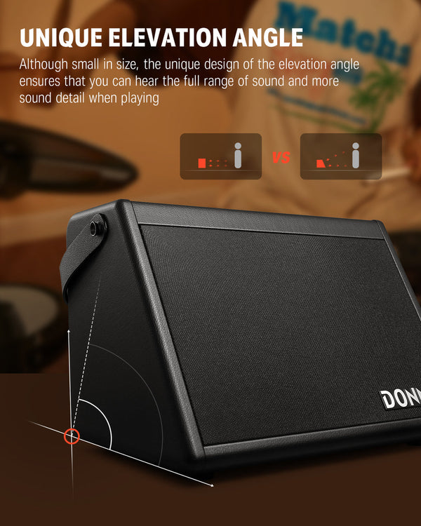 Mini amplificador de batería eléctrica - Donner