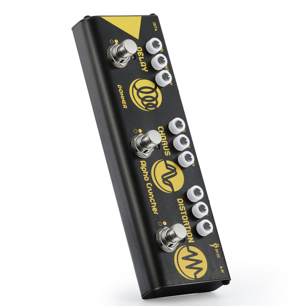 Donner Alpha Cruncher - Pedal de efecto combinado