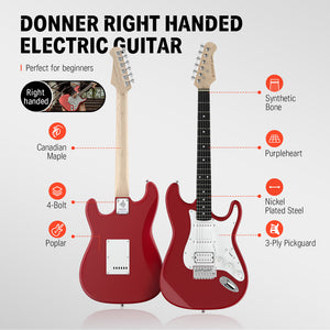 Kit de guitarra eléctrica Donner DST-100L