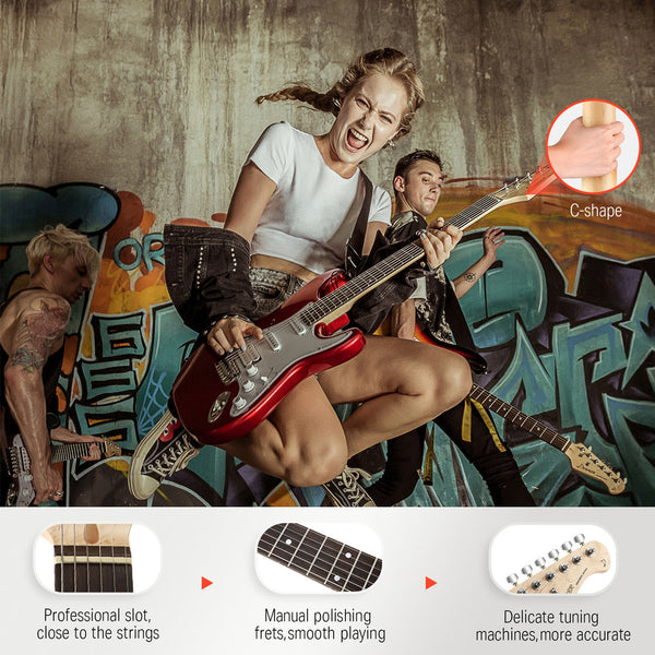 Kit de guitarra eléctrica Donner DST-100L