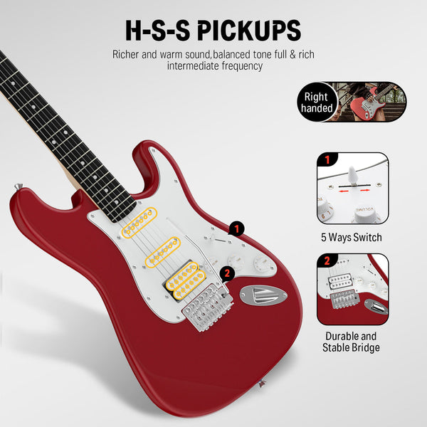 Kit de guitarra eléctrica Donner DST-100L