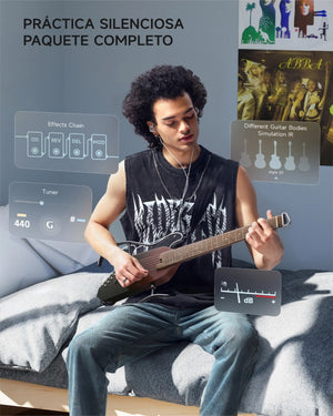 Donner HUSH™ I PRO - Guitarra de viaje