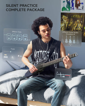 Donner HUSH™ I PRO - Guitarra de viaje