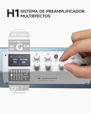 Donner HUSH™ I PRO - Guitarra de viaje