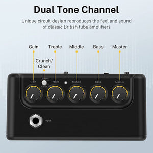 Mini amplificador de guitarra Donner DA-10