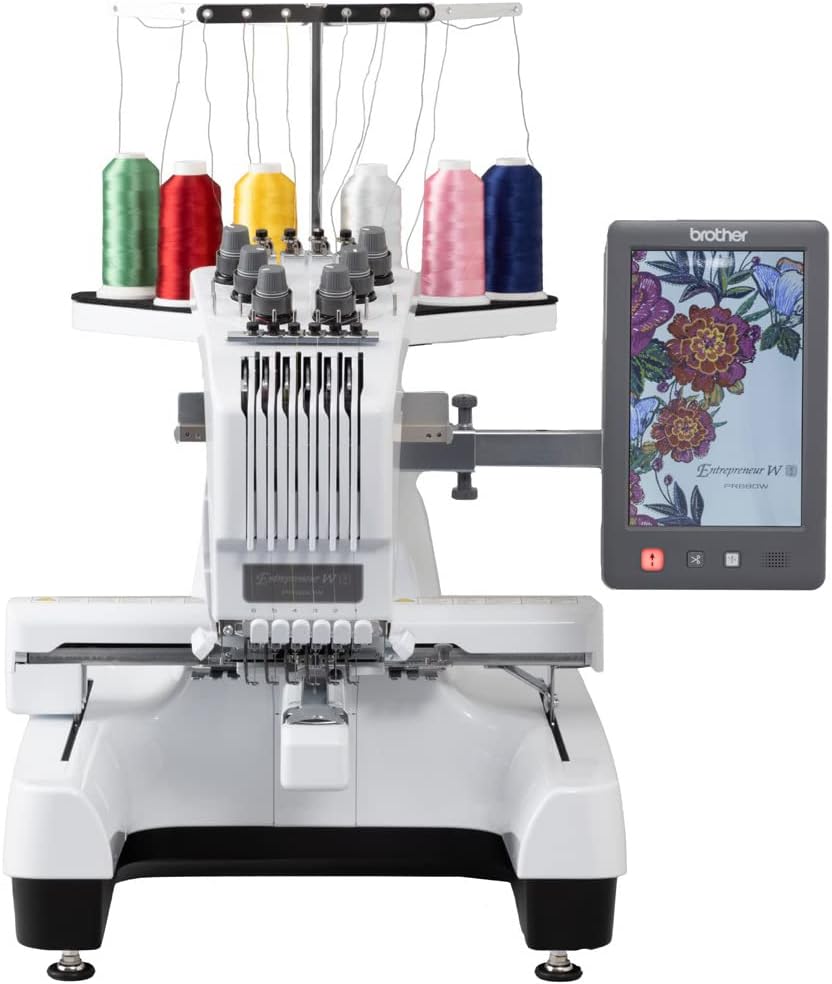 Máquina Profesional de Bordado CON ACCESORIOS - KIT PR680W