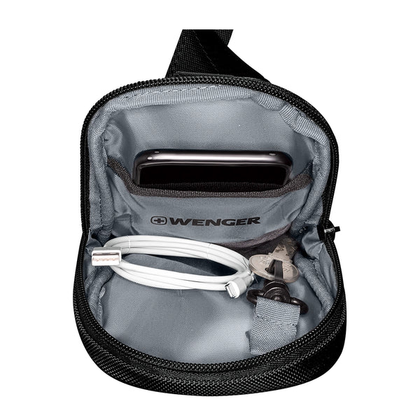 CROSSBODY MONOSLING BAG/BLACK - WENGER