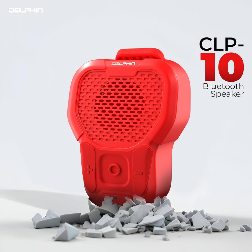 BOCINA BLUETOOTH DOLPHIN - CLP-10 RED