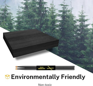 Donner Baquetas de madera de arce 5A, 2 pares con bolsa