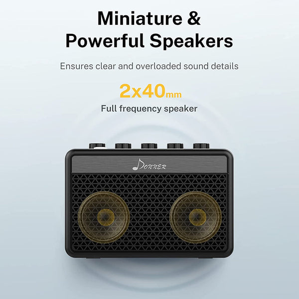 Mini amplificador de guitarra Donner DA-10