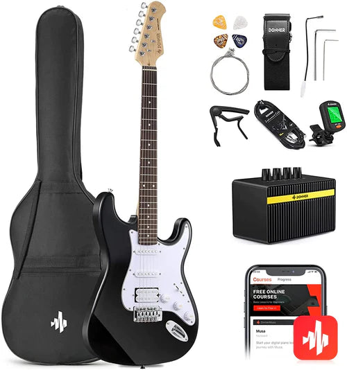 Kit de guitarra eléctrica Donner DST-100B