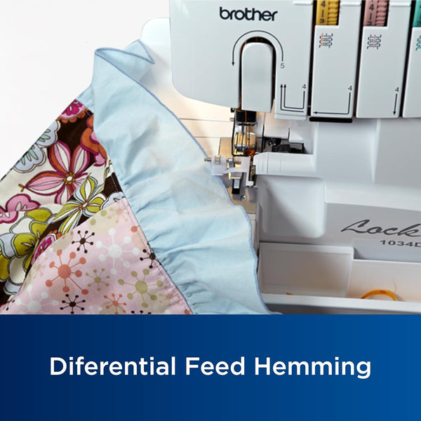 Máquina Overlock - BROTHER 1034D
