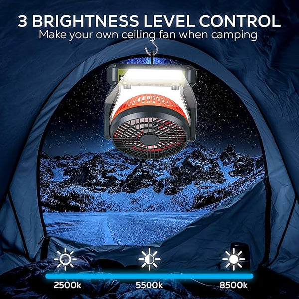 Audiobox - Ventilador Portatil con Altavoz