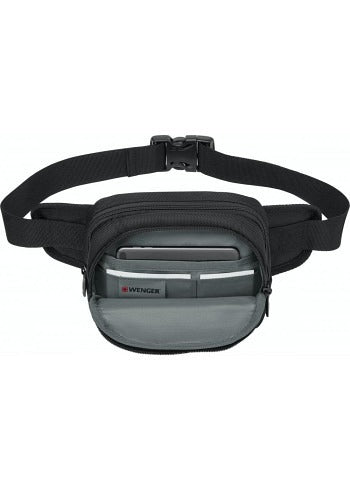 BC SIDE WAIST BAG BLACK 1/20 WENGER