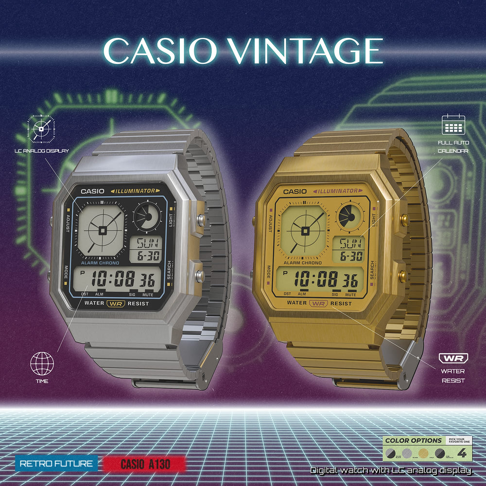 Reloj - CASIO UNISEX A130WE-7A