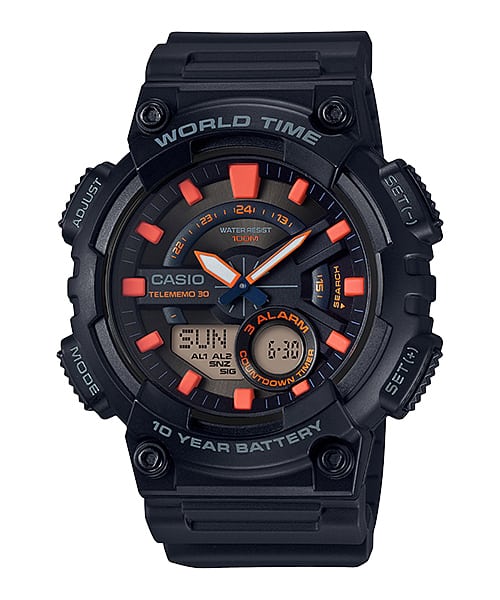 Reloj - CASIO CABALLERO AEQ-110W-1A2