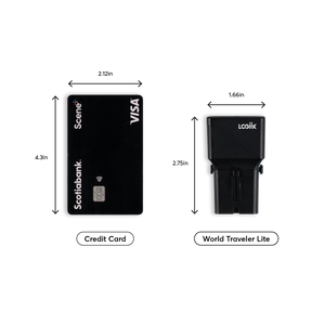 LOGiiX - WORLD TRAVELER LITE NEGRO
