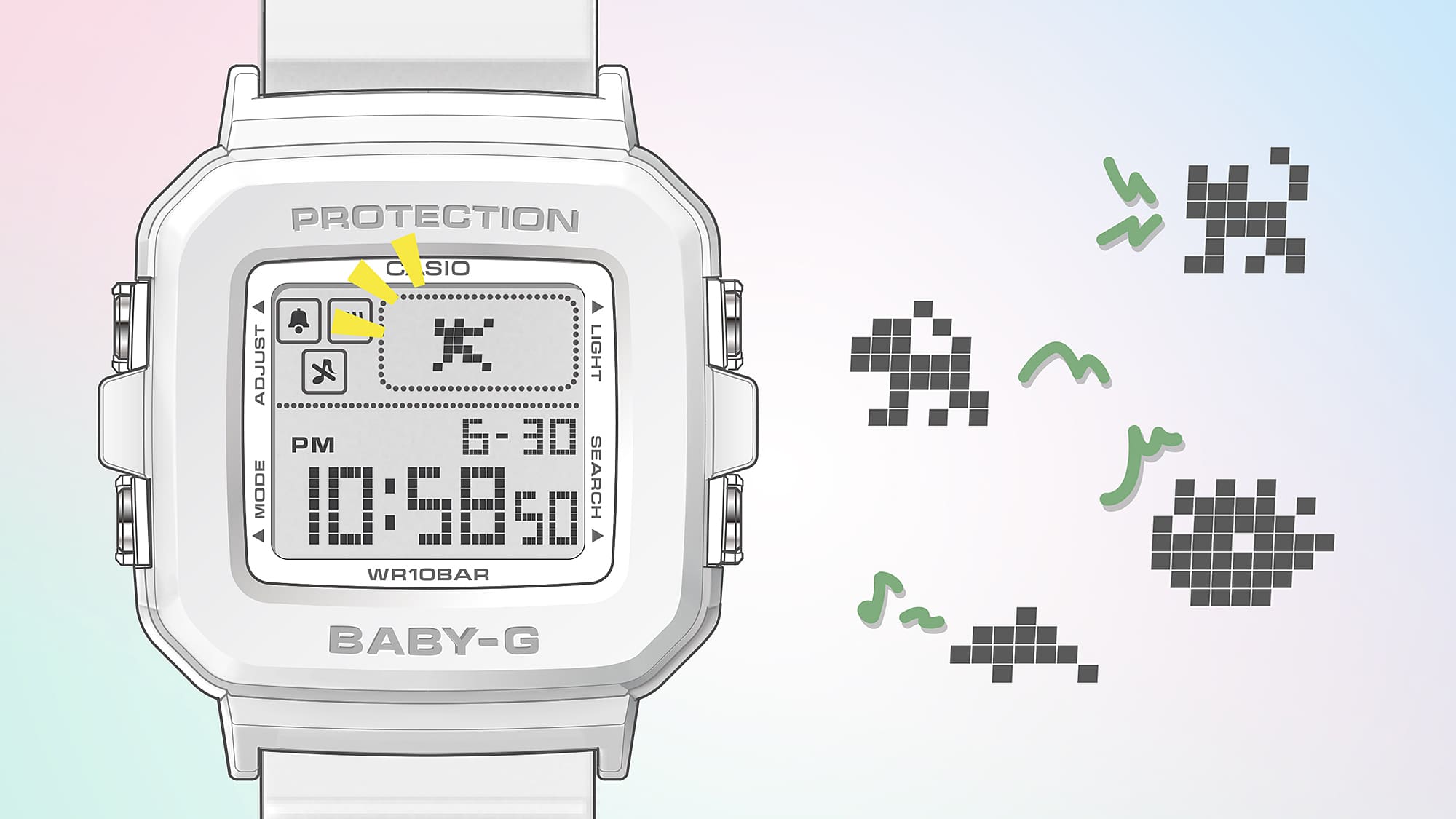 Reloj - BABY-G BGD-10L-7