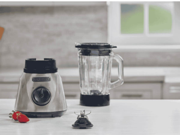 LICUADORA CON JARRA DE VIDRIO - BLACK+DECKER