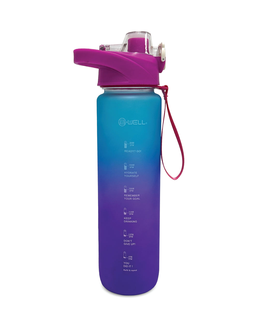 Botella de Agua Ombre de 32oz - B-Well