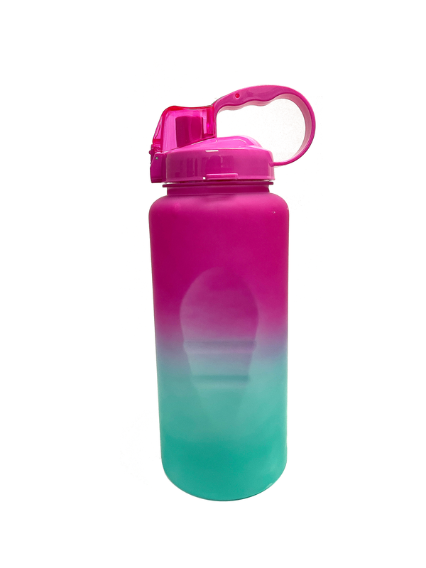 Botella de Agua Ombre de 64 Oz - B-Well