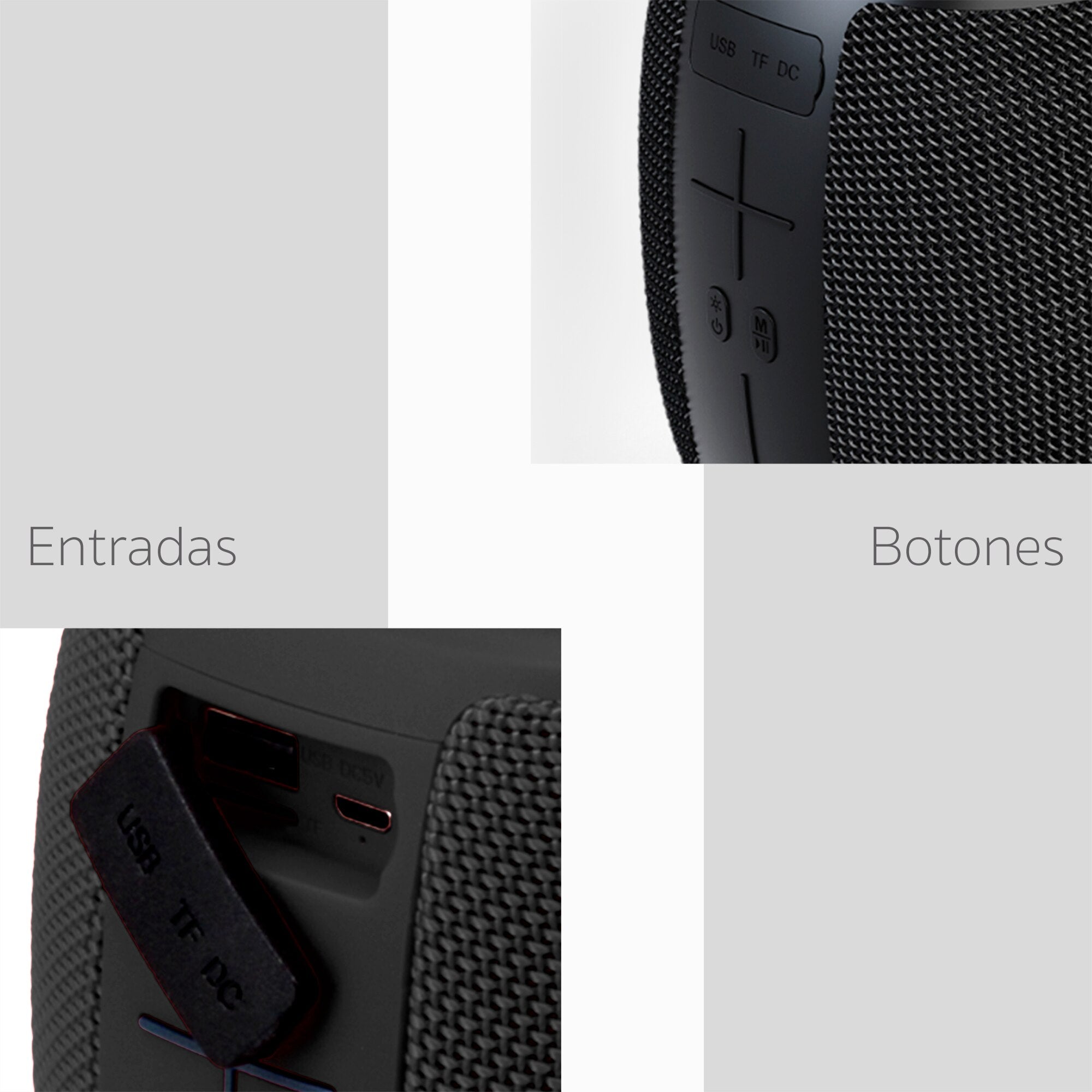 Altavoz Bluetooth Portátil Ovalado - BICONIC