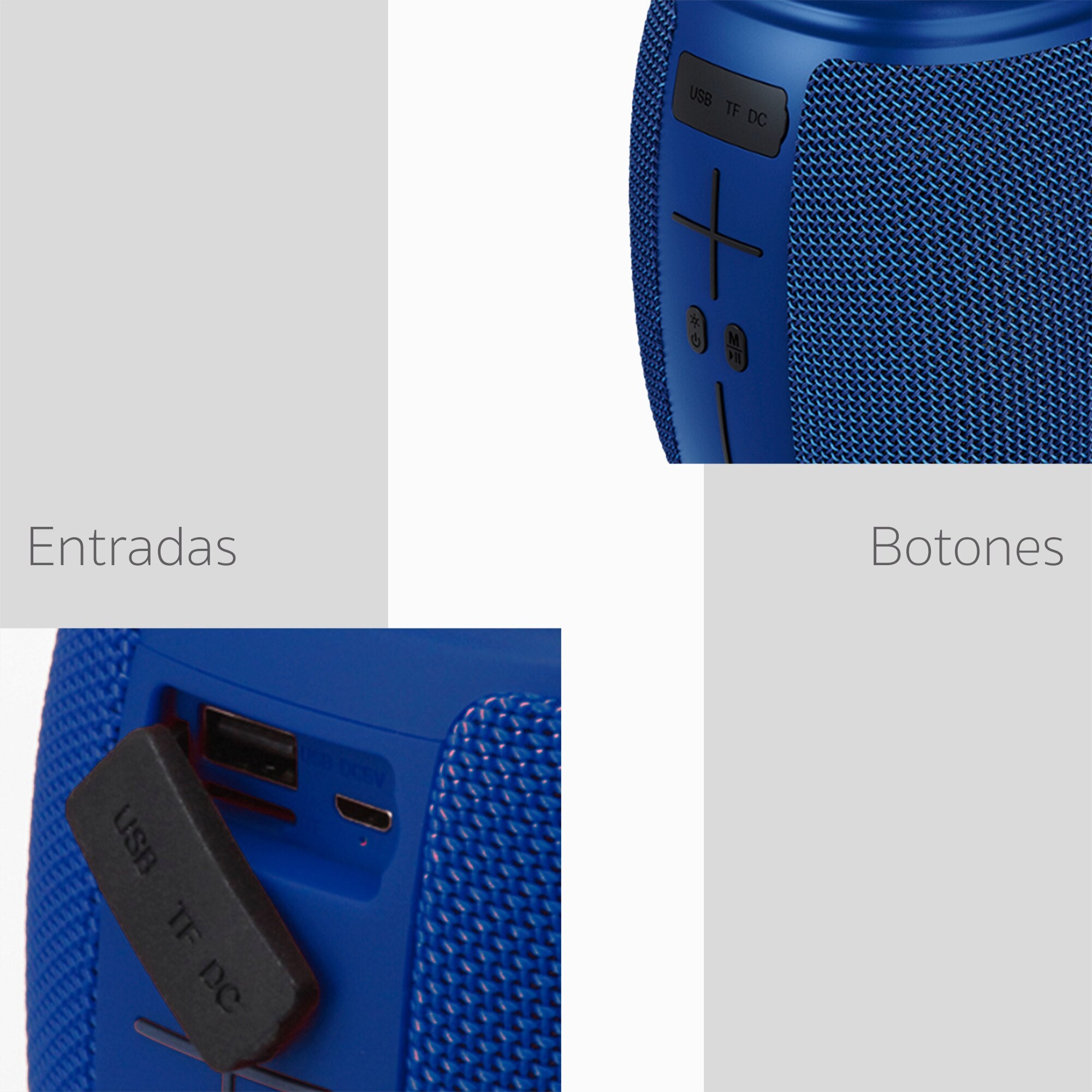 Altavoz Bluetooth Portátil Ovalado - BICONIC
