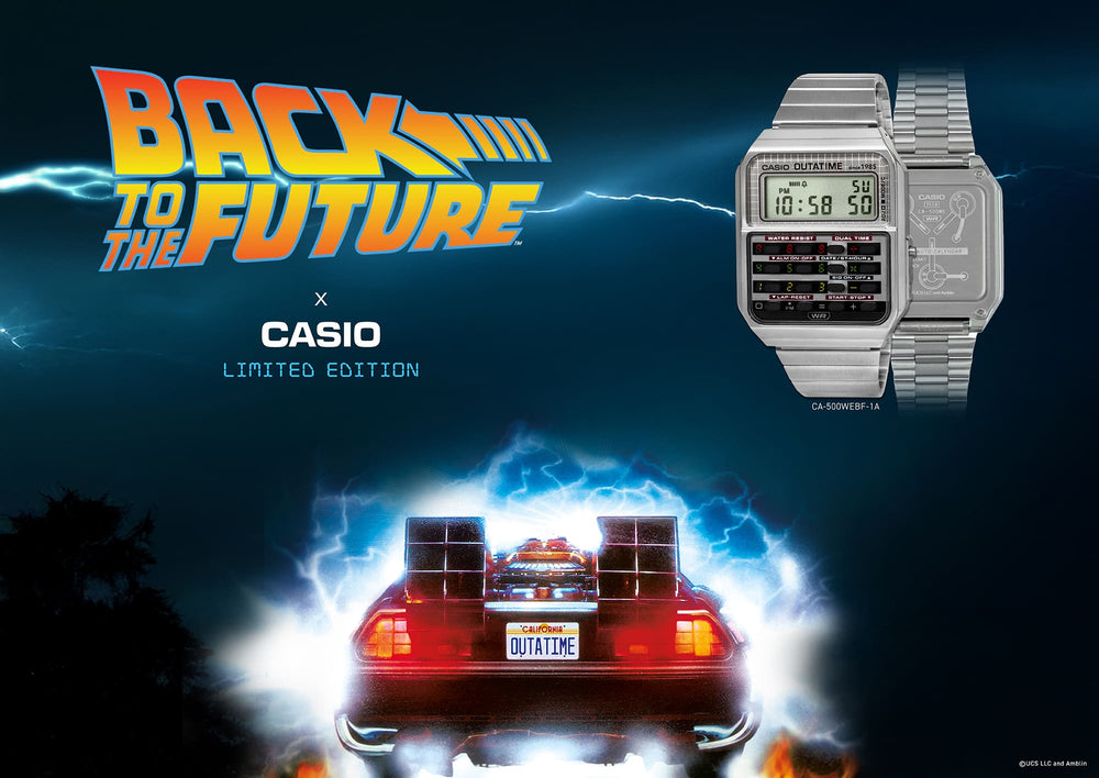 Reloj - CASIO VOLVER AL FUTURO CA-500WEBF-1A