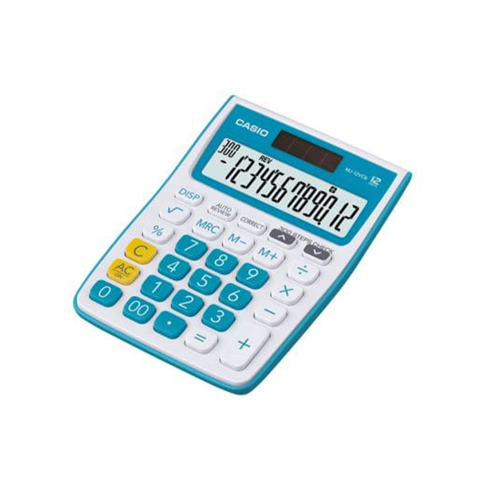 Calculadora - CASIO  MJ-12VCB-BU-S-D