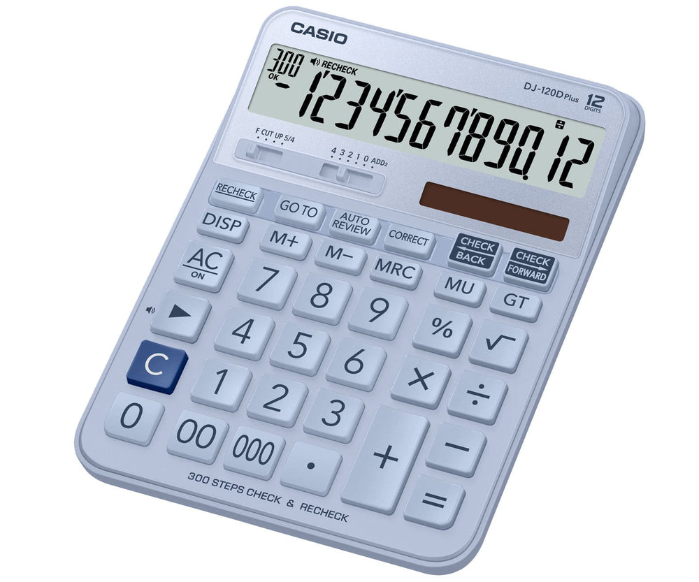 Calculadora 300 Steps Check - CASIO DJ-120D Plus-LB