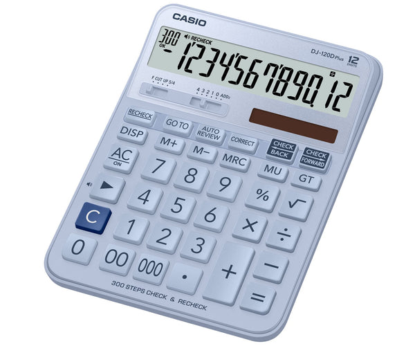 Calculadora 300 Steps Check - CASIO DJ-120D Plus-LB