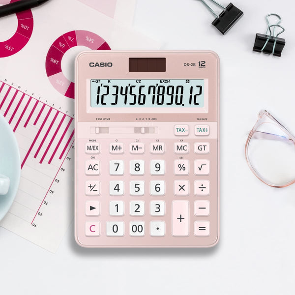 Calculadora de Escritorio - CASIO DS-2B-PK