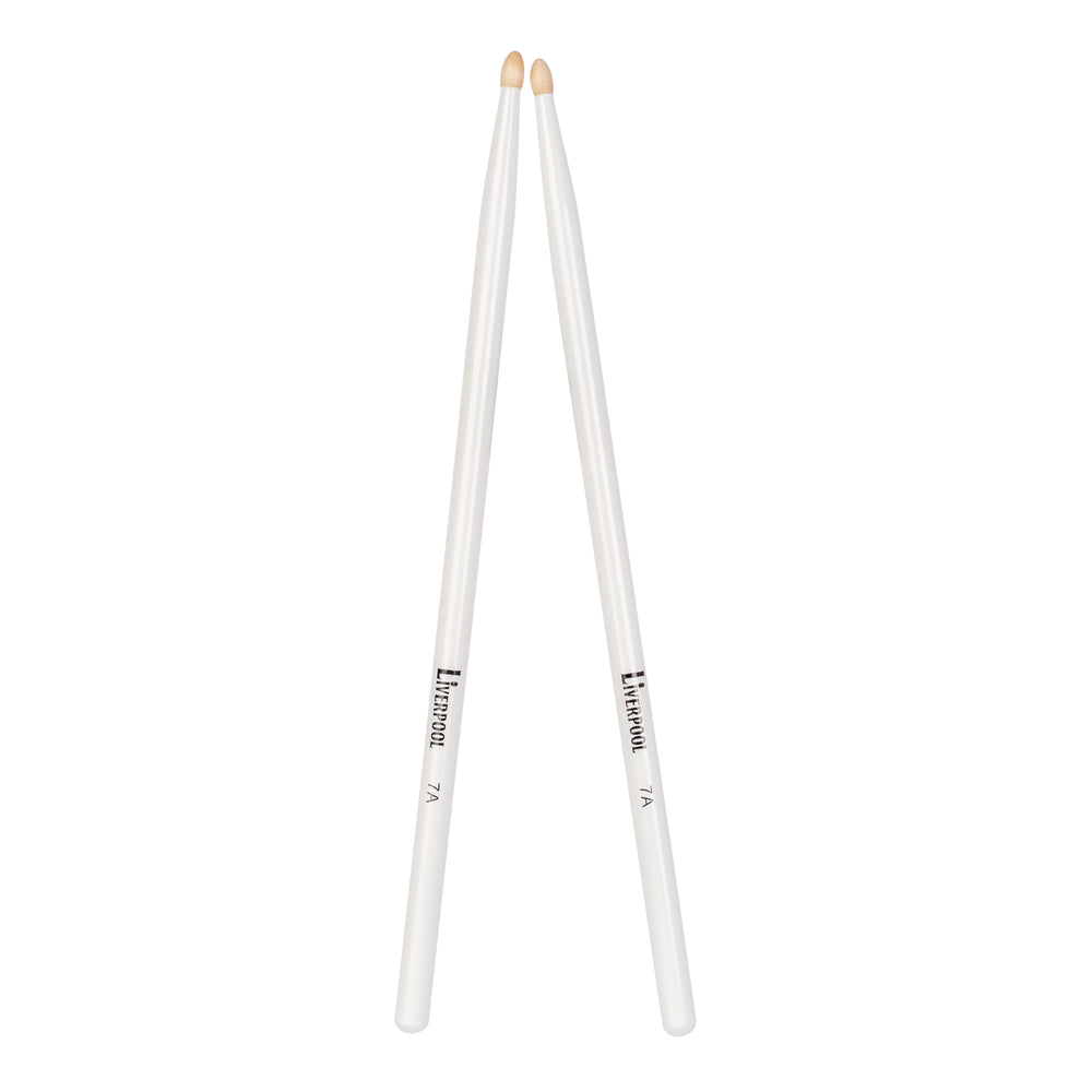 Baquetas Para Batería 7A - Liverpool DS-7A-C-WT
