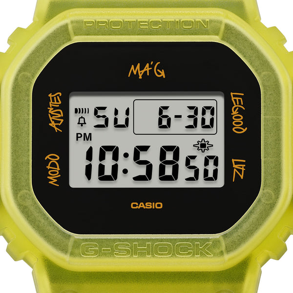 Reloj colaboracion JBalvin - G-SHOCK DWE-5600JB-1A9