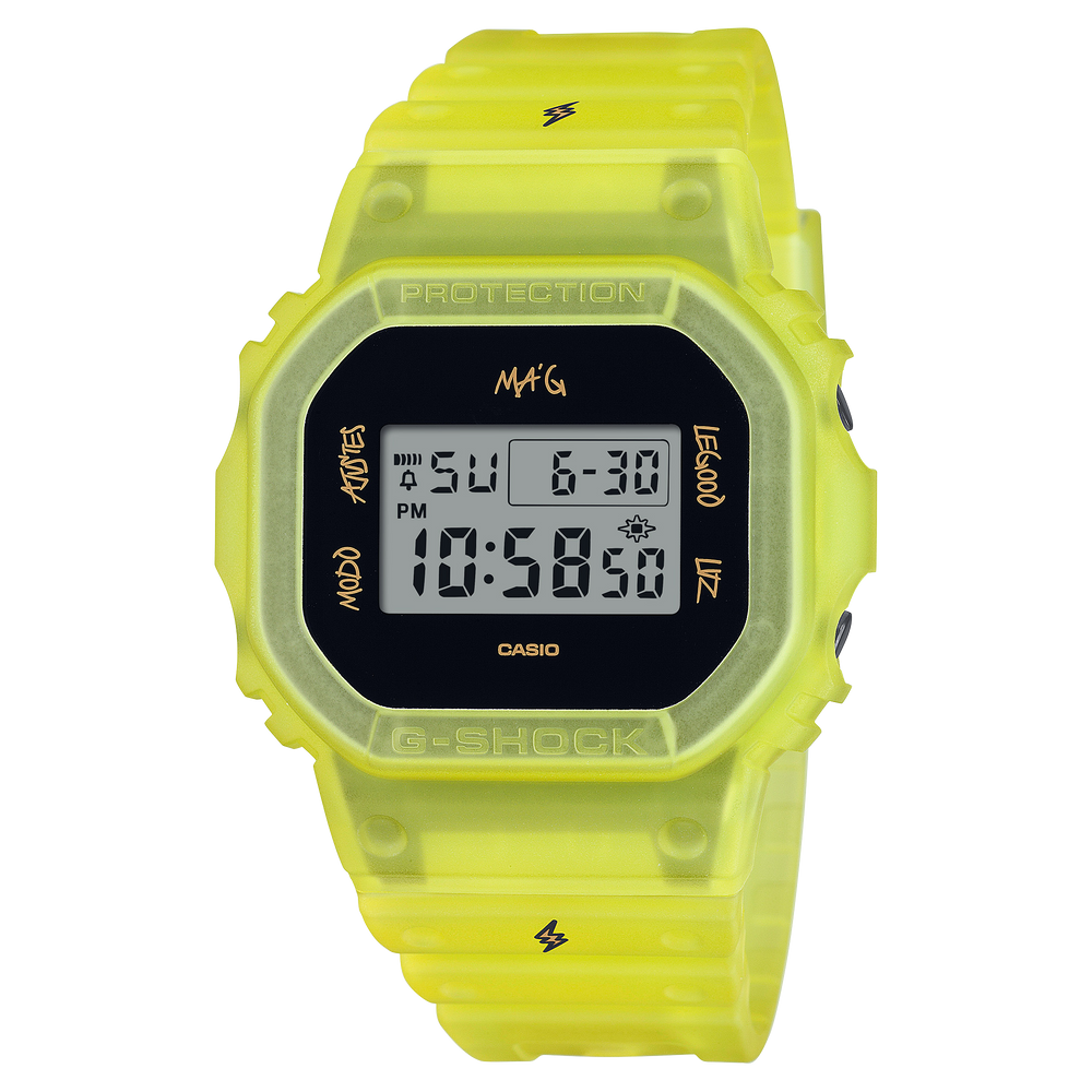 Reloj colaboracion JBalvin - G-SHOCK DWE-5600JB-1A9