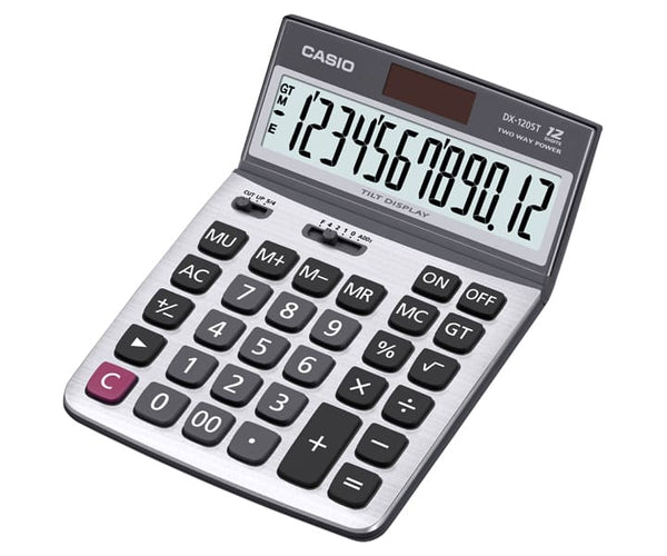 Calculadora de Escritorio - CASIO DX-120ST-W-DP