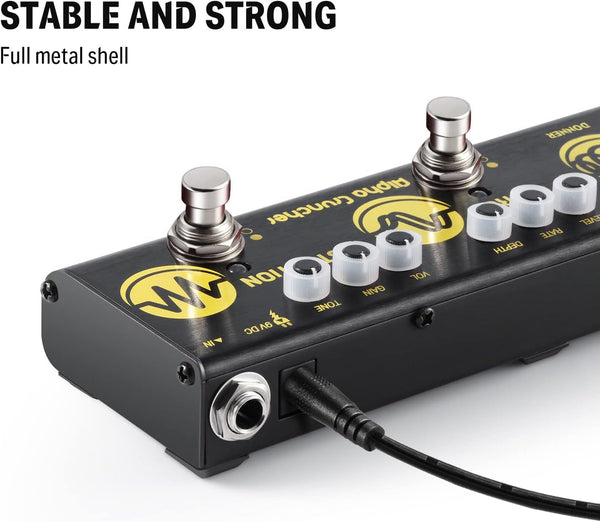 Donner Alpha Cruncher - Pedal de efecto combinado